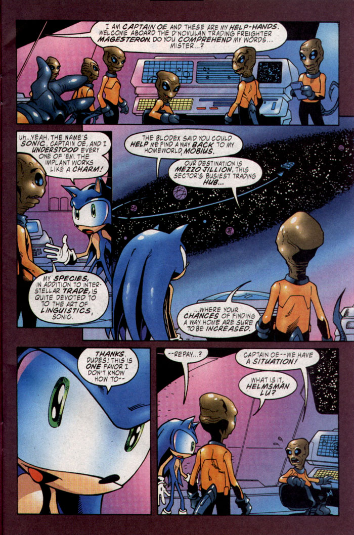 Sonic - Archie Adventure Series November 2003 Page 3